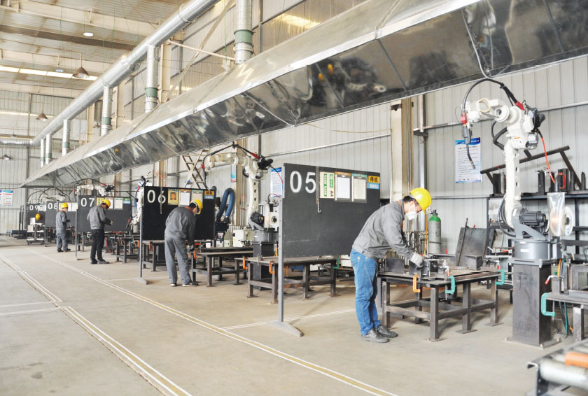 松下焊接机器人 工作线